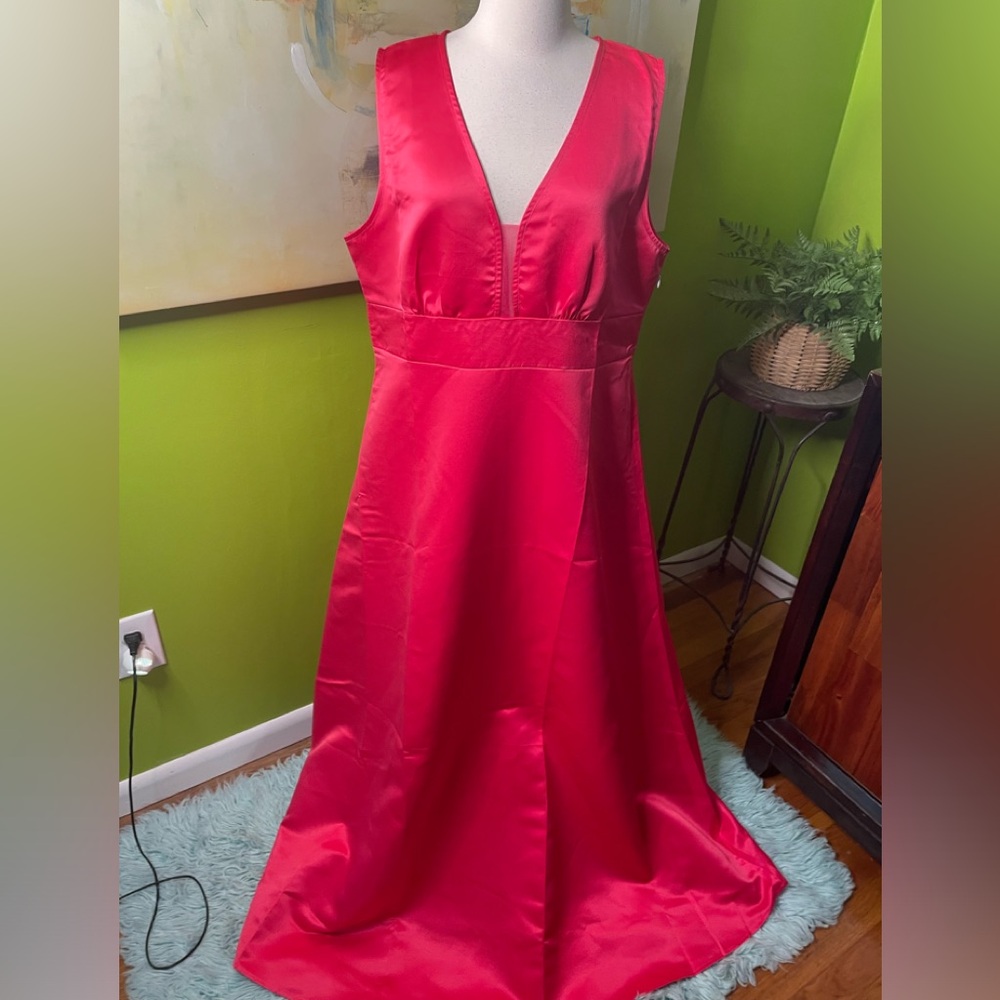 NWT HOT PINK GOWN
